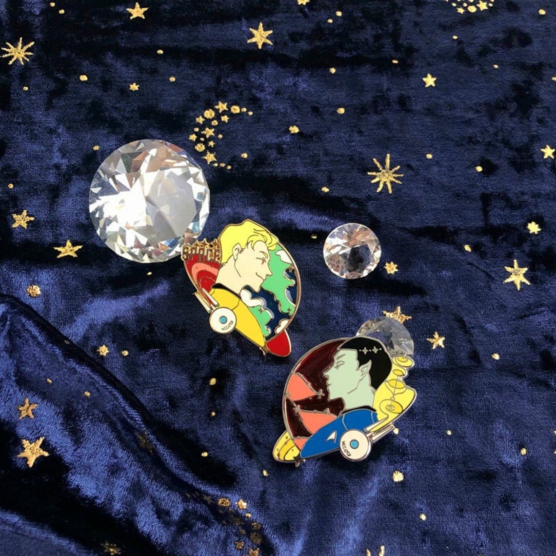 Star Trek enamel pin on Etsy