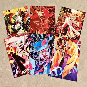 deman Hotel Postkarte | Giftkorb| vox alastor adam luziferhülle engel | Grafische Oberfläche