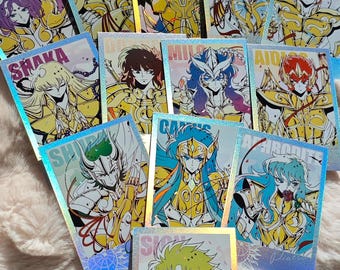 card Golden Saint | Zodiac | Saint Seiya | GUI design