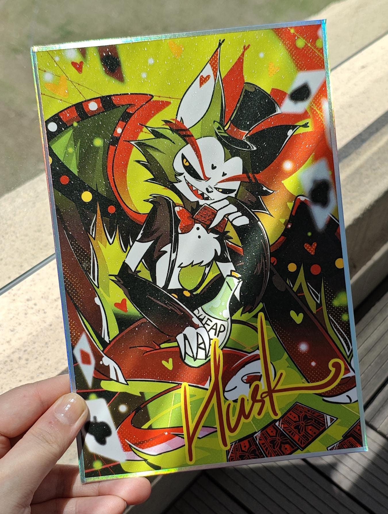 Hazbin Hotel Husk(ハスク)ピンズ ハズビンホテル エンジェルダスト ピンズ ピンバッジ T（Husk
