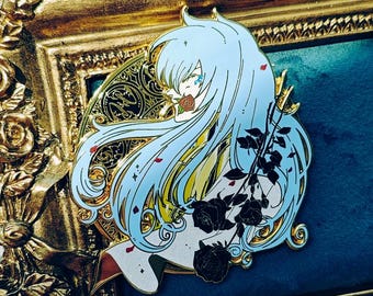 Albafica | THE LOST CANVAS | Saint Seiya|  Enamel Spinning Pin