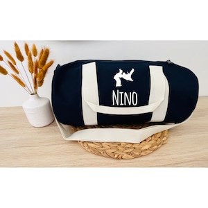 Sac de sport prénom personnalisé-sac de voyage personnalisé-sac de gym-sac de foot-sac de judo-natation-dance-rentrée scolaire-cadeau noël
