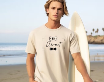 T-shirt personnalisé EVG- t-shirt EVG - T-shirt personnalisé homme - tshirt mariage homme- tshirt équipe du Marié