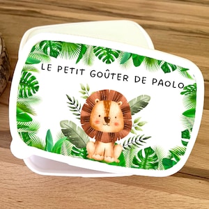 BOITE A GOUTER PERSONNALISABLE - BOITE A GOUTER PERSONNALISABLE -  COLLECTION LISON