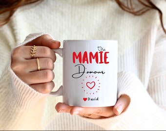 Mug personnalisé fête des mamies / mug mamie/ tasse mamie personnalisée/Mug pour mamie/cadeau personnalisé mamie/Fête des mamies