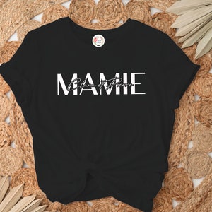 Granny T-shirt with children's name, Personalized grandma T-shirt, Grandma birthday T-shirt, image 2