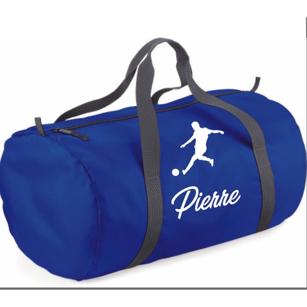 Sac de sport prénom personnalisé enfant/Sac de sport enfant/Sac de foot,personnalisé/dance/judo/natation/tennis