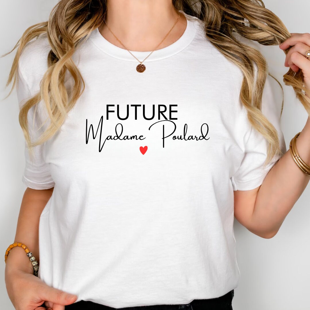 Discover Future Mariée, EVJF Team De La Mariée T-Shirt Familiaux Assortis