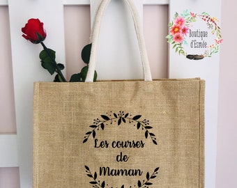 sac cabas personnalisé maman