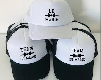 casquette evg/evjf personnalisée /casquette papillon marié/casquette evjf/Casquette mariage/cadeau invite