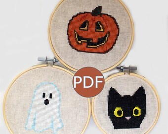 Halloween Multi-pack Cross Stitch Patterns