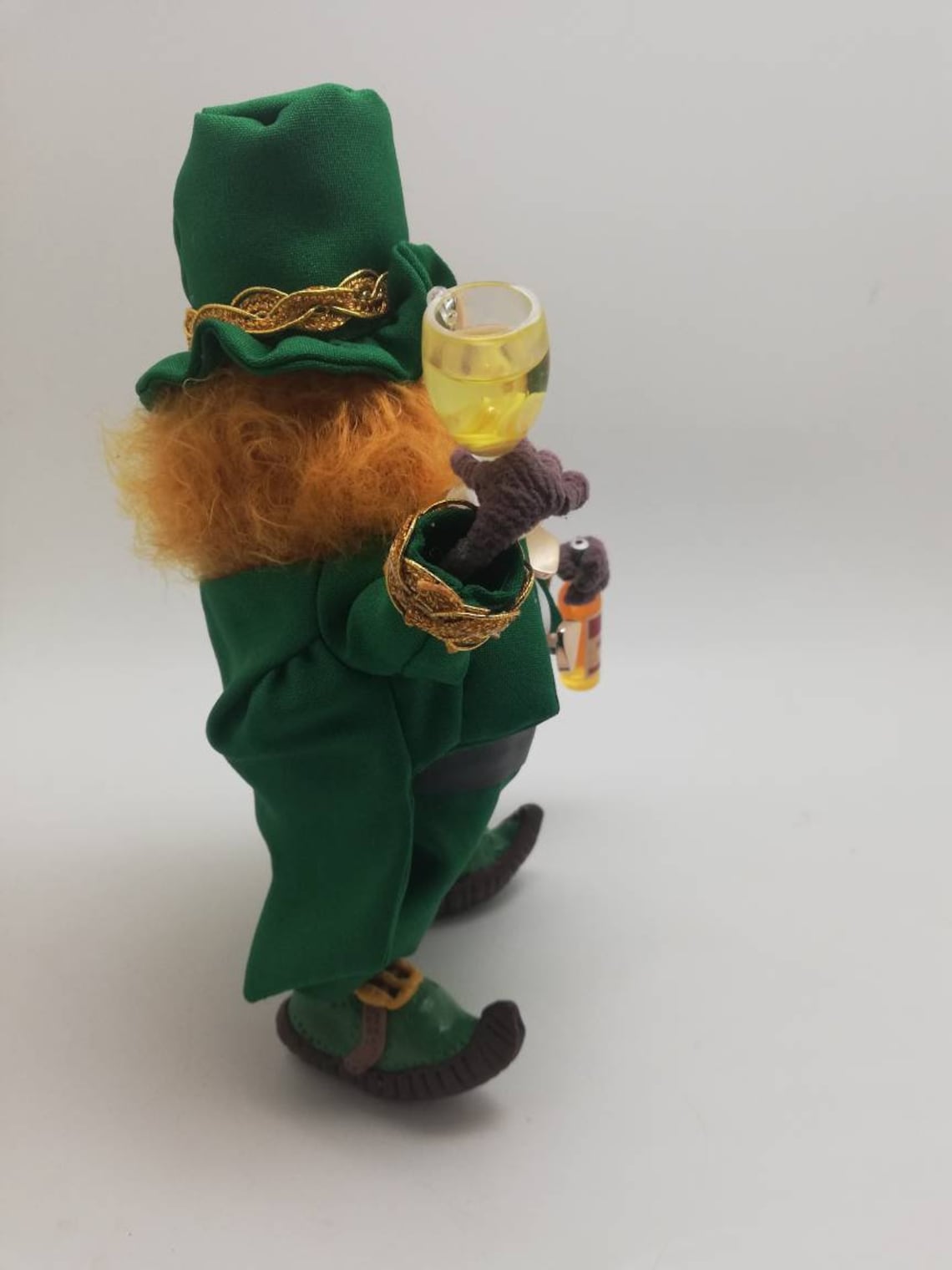 Leprechaun art doll Souvenir leprechaun figure Toy | Etsy