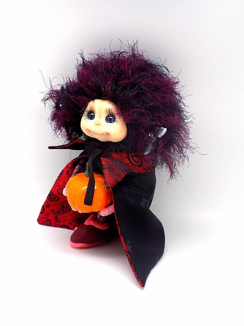 Vampire crocheted toy cute vampire doll OOAK vampire OOAK Etsy