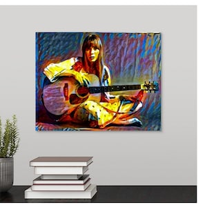 Joni  Mitchell Newport, Joni Mitchell Art, Joni Mitchell Poster, Joni Mitchell Print,Joni Mitchell Sticker