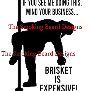 Trucker Pole Dancing SVG PNG JPEG | Funny Digital Download | Brisket Money Humor Design | Printable Clipart for Cricut & Sublimation