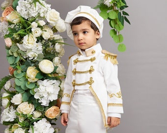 Prince Charming Costume, First Birthday Outfit Boy, Costume Party, King Costume for Baby, First Birthday, Royal Ivory Prince Outfit
