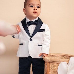 Boys white tux on sale