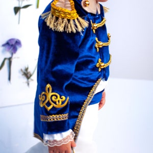 Déguisement de prince charmant, tenue premier anniversaire pour garçon, soirée costumée, déguisement de roi pour bébé, premier anniversaire, tenue de prince royal image 8