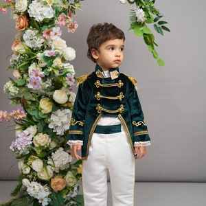 Déguisement de prince charmant, tenue premier anniversaire pour garçon, soirée costumée, déguisement de roi pour bébé, premier anniversaire, tenue de prince royal image 4