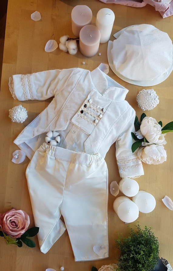 Baby Boy Velvet Frock Coat Special Occasions Costume I Etsy
