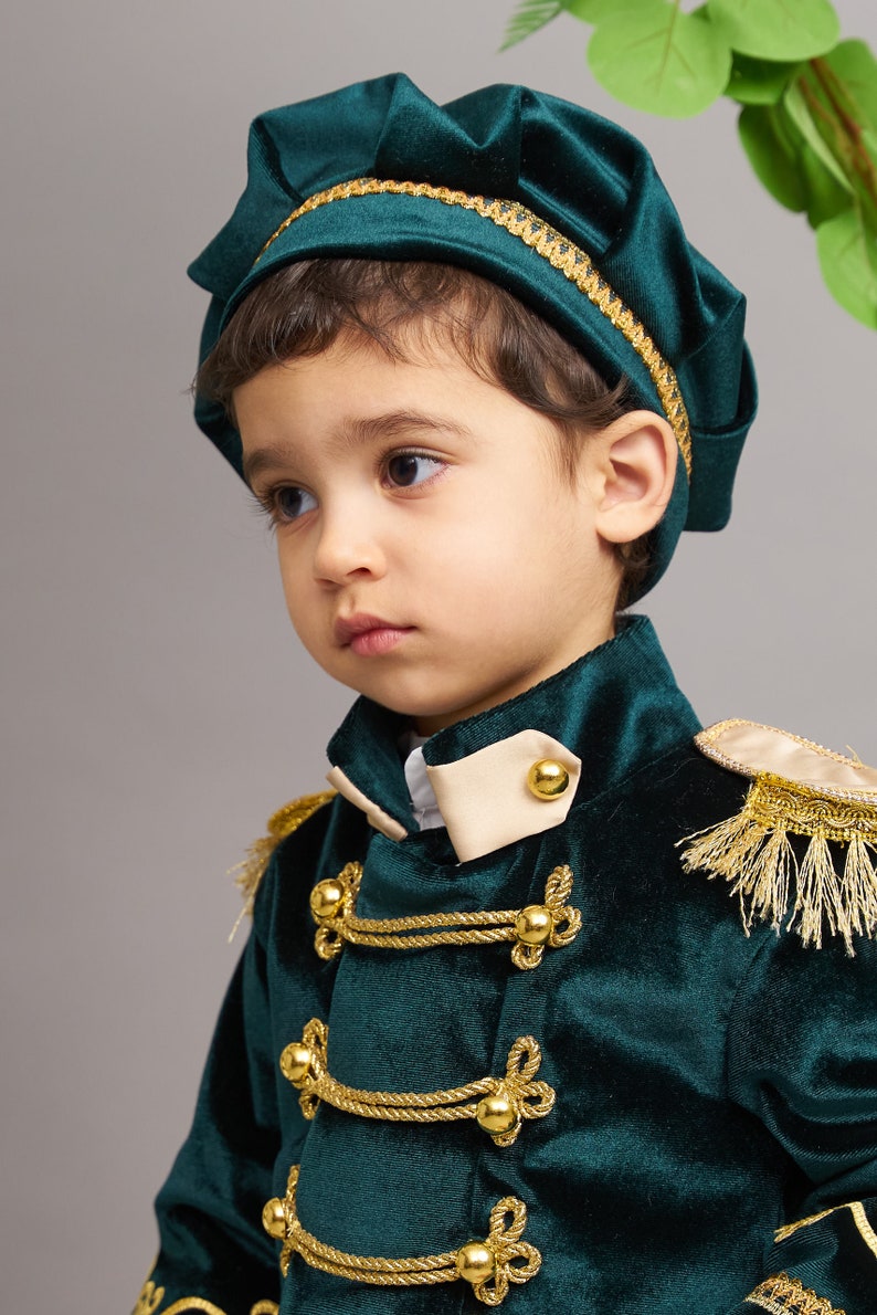 Déguisement de prince charmant, tenue premier anniversaire pour garçon, soirée costumée, déguisement de roi pour bébé, premier anniversaire, tenue de prince royal image 5