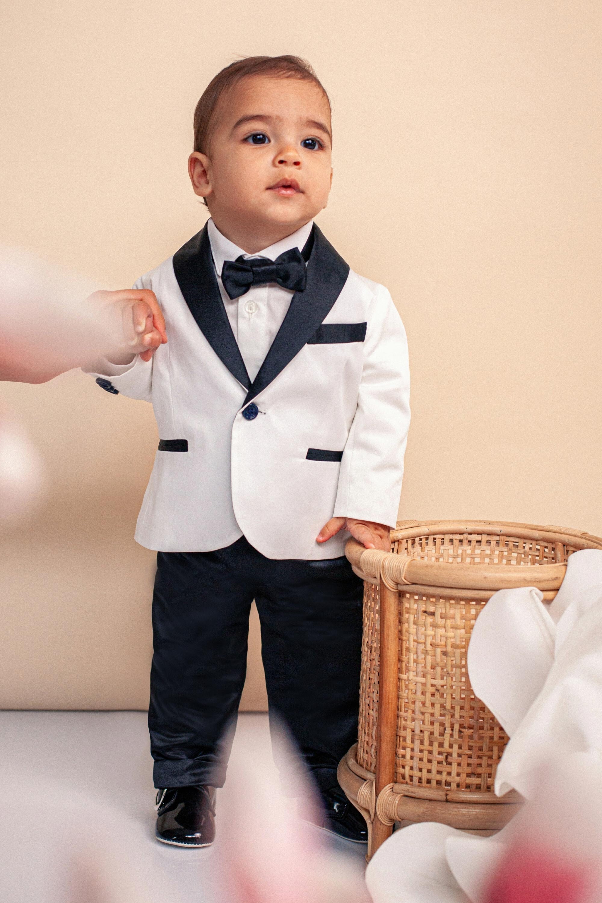 Dresswear For Boys PC Floral Boys Formal Suit Double Breasted