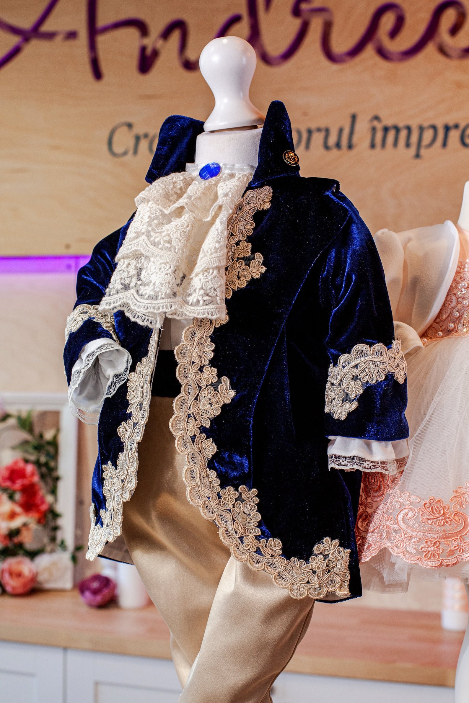 Prince Charming Suit Christening Majestic Baby Boy Etsy