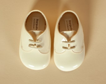 Baby Oxford Shoes | Boys wedding shoes | Baptism Christening Shower Birthday | Gift Boy Moccasins Booties