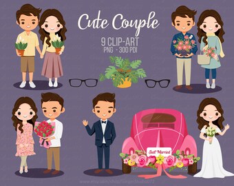 Download Couple Clipart Etsy