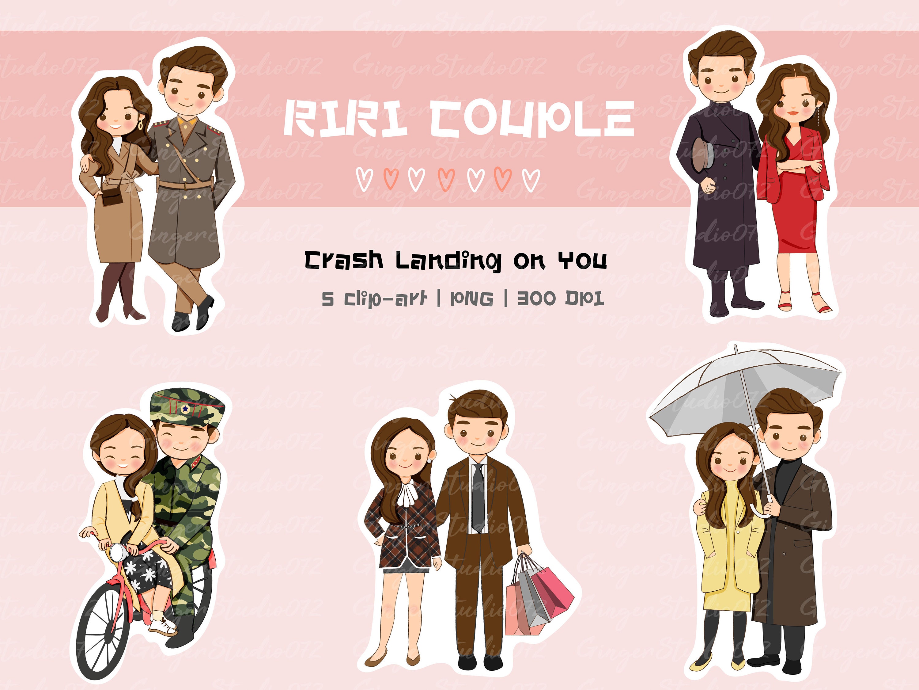 Cute Korean Couple Clipart Crash Landing on You Clipart - Etsy Canada Cute Korean Couple Clipart Crash Landing on You Clipart - Etsy Canada