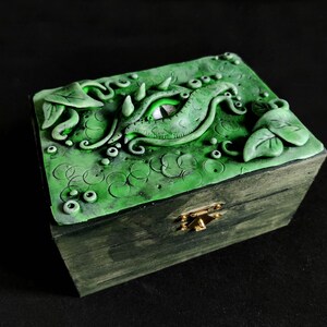 Dragon Box: varietà di design. Esplora ora! - scatola di legno, scrigno del tesoro, DnD, RPG, Geeky, occhio di drago, scrigno del tesoro, Magic the Gathering