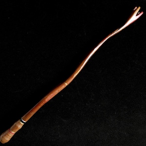 Magic Wand - Snake Bite; Unique, Handmade, Real Wood, Hand Crafted, Witch & Wizard Wand, Wooden Wand, Cosplay, Geek, Wicca, DnD, Nerd