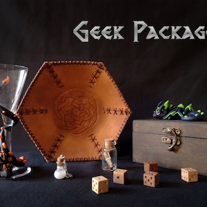 Geek Package - LARP, RPG, Dungeons and Dragons, Magic the Gathering, Gaming, Gifts for Geeks, Gifts for Gamers, Geeky, Nerdy, DnD, Fantasy