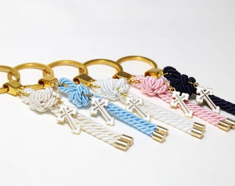 Baptism favors for guests, 10 pcs Christening favors, First Communion, Greek Orthodox Baptism martyrika, Baptism or Wedding Keepsake