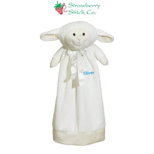 Personalized Spring Lamb Lovey