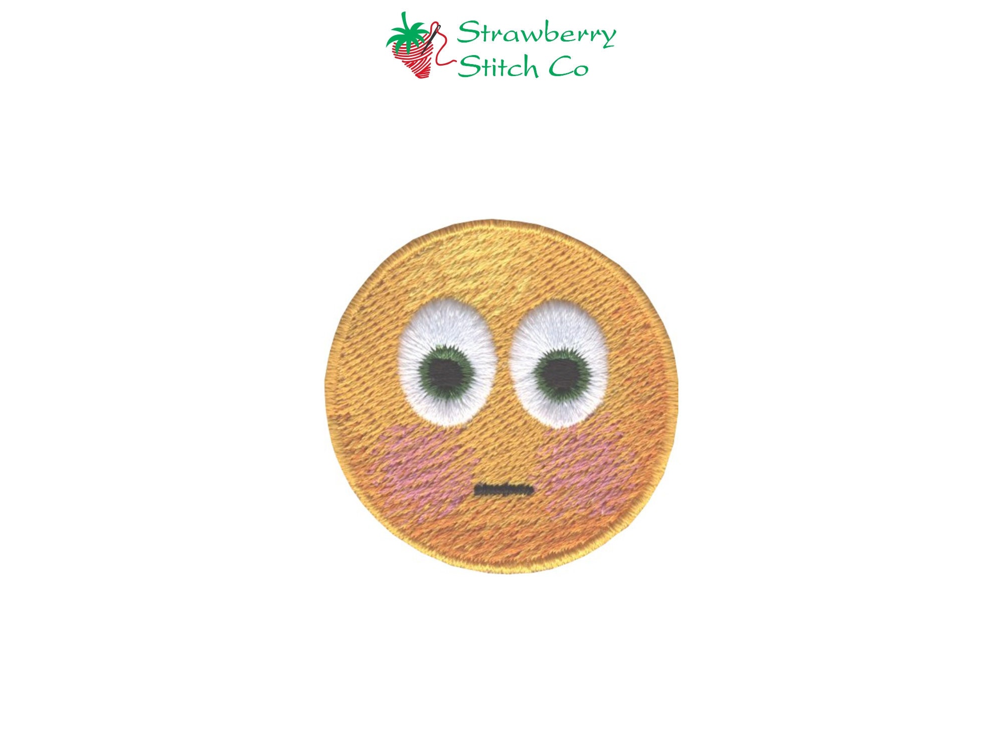 Embarrassed Emoji Blushing Emoticon Embroidery Design Text - Etsy Embarrassed Emoji Blushing Emoticon Embroidery Design Text - Etsy