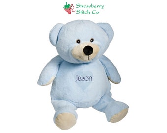Personalized Embroidered Plush Bear