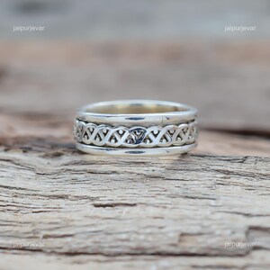 boho Ring, Minimalist Ring, Simplistic Jewelry, Party Wear Jewelry, Wedding Ring, 925 Sterling Silver, Jewelry For Spirituality