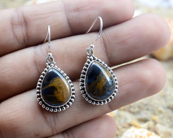 Amber Earring Jewellery ,925 Sterling Silver ,For Special moment , High polish Silver, Handmade Earrings ,Gift for her, Christmas gift.