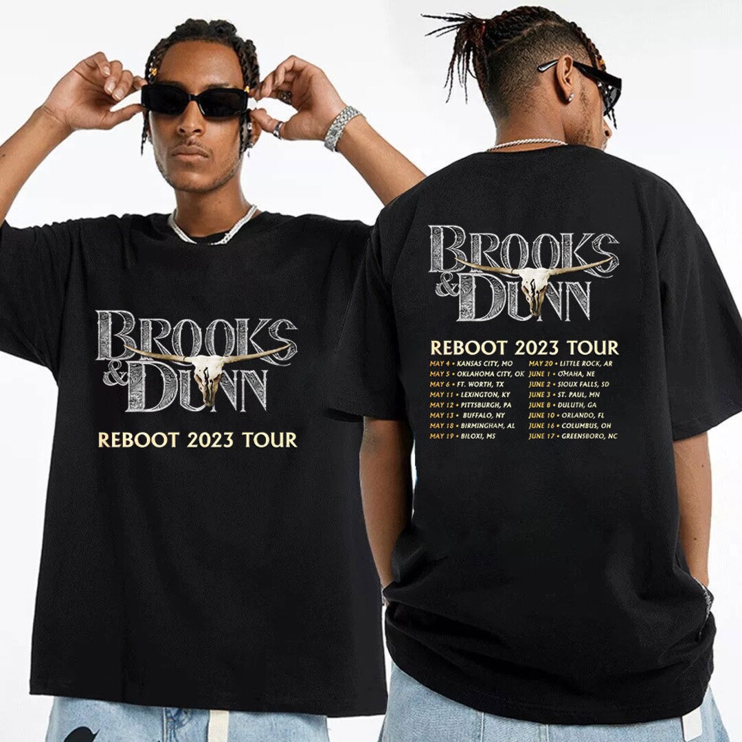 Brooks and Dunn Reboot Tour 2023 Png Brooks and Dunn Vintage Etsy