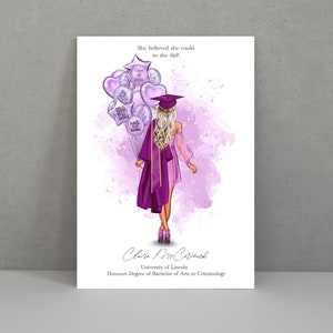 Stampa di laurea personalizzata, Regalo di laurea, Stampa di ...