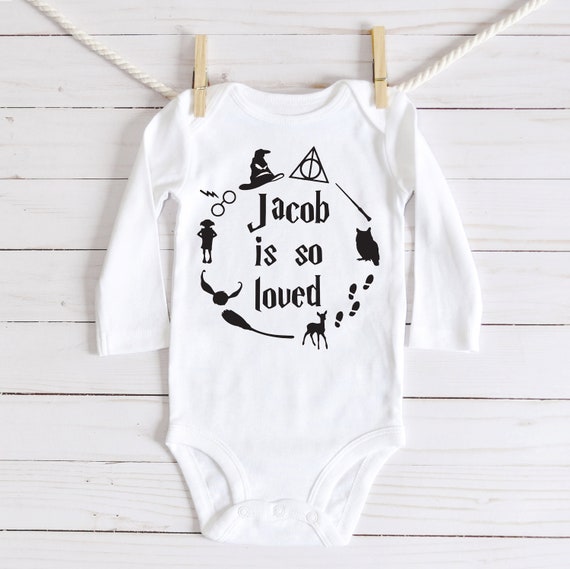 HARRY POTTER MISCHIEF MANAGED BABY VEST// GROW BODYSUIT ROMPER