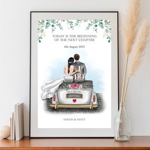 Personalised Wedding Print, Wedding Print, Couple Gift, Bride and Groom gifts,Wedding Present,Gift for Bride,Custom Wedding Gift,Anniversary