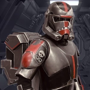 Clone Trooper Bad Batch Hunter Armor with Backpack