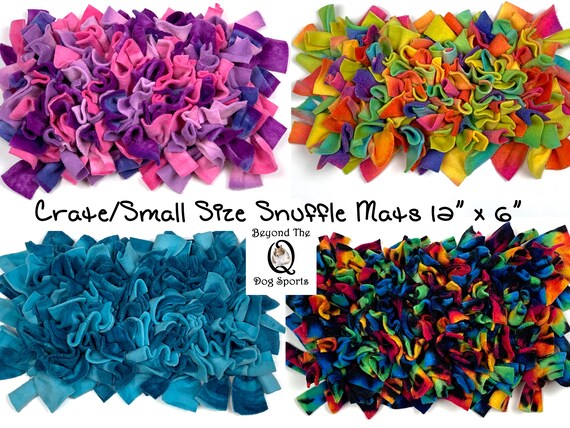 Snuffle Mat Dog Puppy Treat Toy Crate small Size 12 X 6 Size Puzzle Enrichment Toy FREE BONUS Agility Scent Work Nose Work Training Etsy