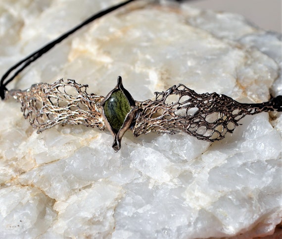 Moldavite Vine Pendant Moldavite Vine Pendant