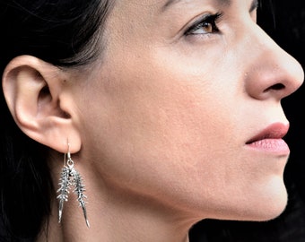 Orecchini Nodo Infinito Scozzia Orecchini Pendenti Argento Orecchini Pendenti Cardo Scozzese In Gioielli Argento Senza Nichel