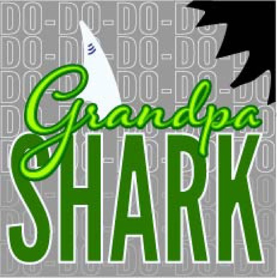 Grandma Shark Magnet by Studio R12 3x3 Gift for Grandma from Grandson or Granddaughter First Time Grandma For Refrigerator or Locker
