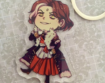 FFXIV Emet Selch inspiriert doppelseitig Acrylcharme