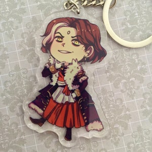 FFXIV Emet Selch Inspired  double sided Acrylic charm